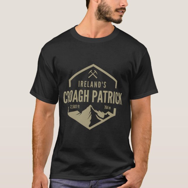 T-shirt Croagh Patrick d'Irlande (Devant)