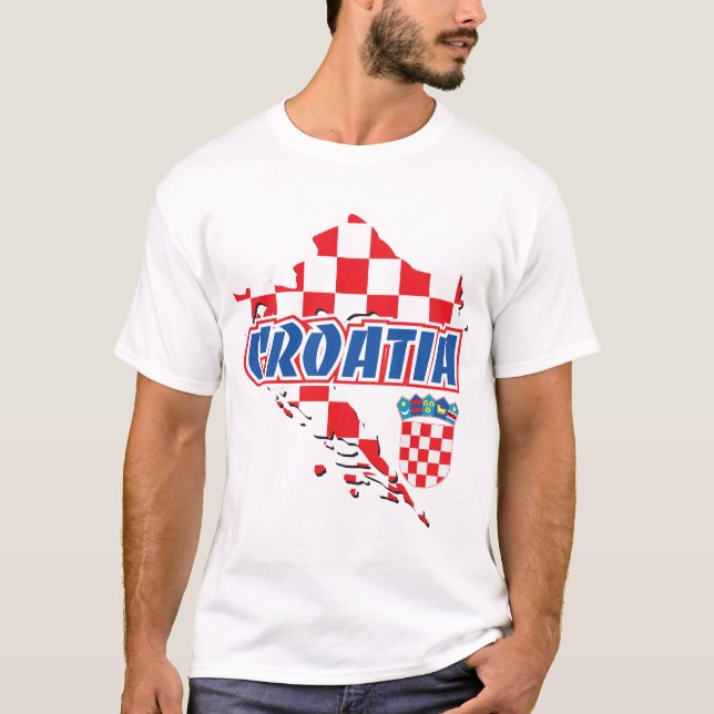 T-shirt - Croatie (Devant)