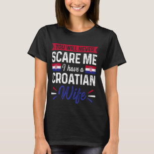 T-shirt Croatie Racines croates Patrimoine croate Fier Cro
