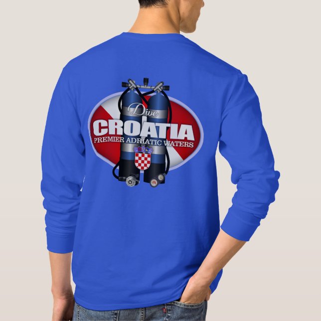 T-shirt Croatie (ST) (Dos)