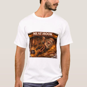 T-shirt Crochet à viande lutin de Noël islandais