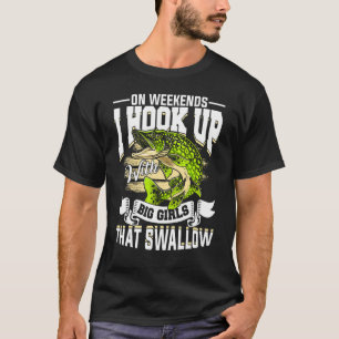 T-shirt Crochet de pêche Adulte Humour Sarcastique Pêcheur
