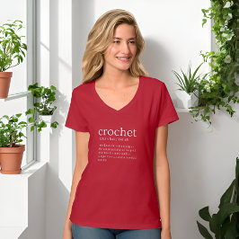 T-shirt Crochet défini