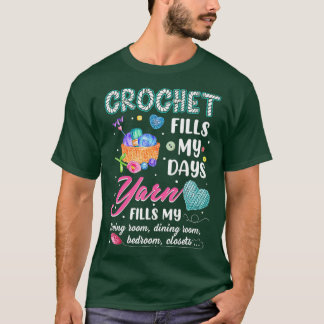 T-shirt Crochet Remplir Mes Jours Fer Remplir Mon Salon
