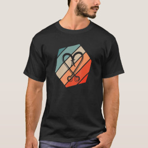 T-shirt Crochets de pêche rétro vintage 1