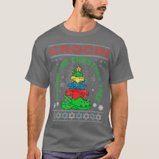T-shirt Crocine autour du sapin de Noël 189