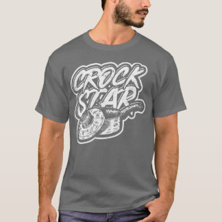 T-shirt CROCK STARKitchen Cuisine alimentaire, grill et Ba