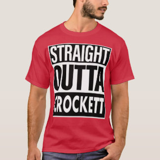 T-shirt Crockett Nom Droit devant Crockett