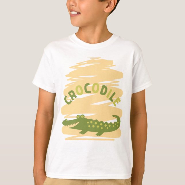 T-shirt Crocodile (Devant)