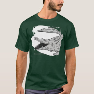 T-shirt Crocodile alligator dangereux