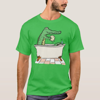 T-shirt Crocodile Bathtime