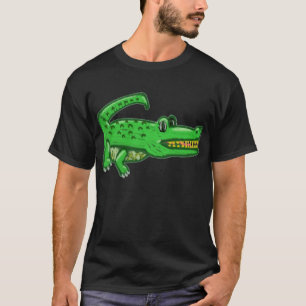 T-shirt Crocodile de bande dessinée