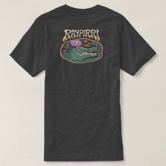 T-shirt Crocodile et Lotus - Raypirri