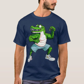 T-shirt crocodile Fitness