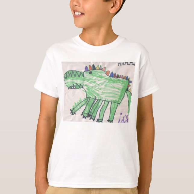 T-shirt Crocodiles pour des enfants par DesignsByKai (Devant)