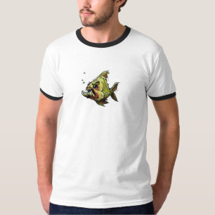 T-shirt crocs de poissons
