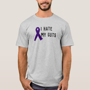 T-shirt Crohn/colite je déteste mes entrailles