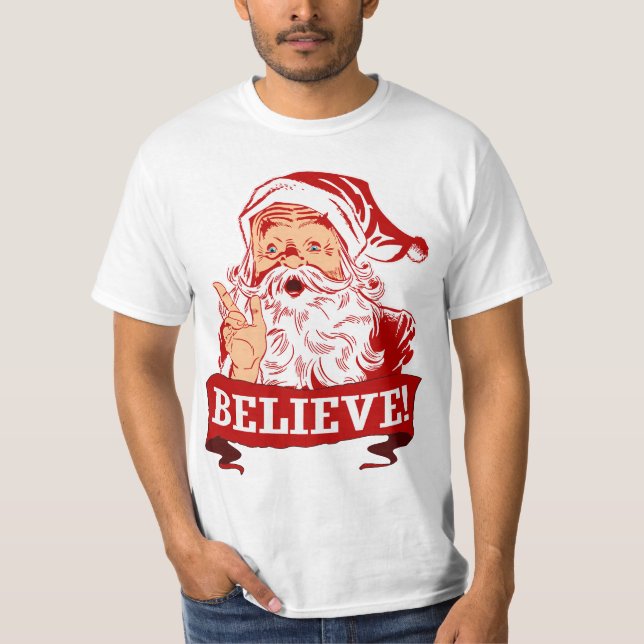 T-shirt Croire Au Père Noël (Devant)
