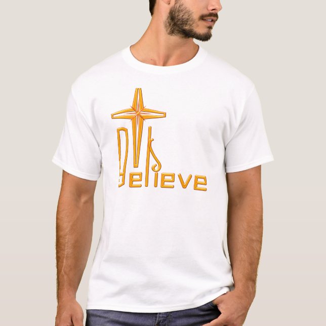 T-shirt Croire chrétien (Devant)
