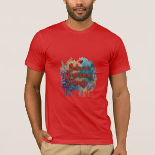 T-shirt Croire en demain promet d3