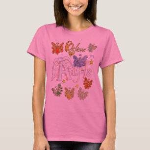 T-shirt Croire en les anges Inspirational Art Custom Shirt