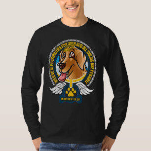 T-shirt Croire En Possibilités Christian Dieu Golden Retr