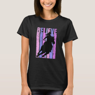 T-shirt Croire les filles Retro Cowgirls Anniversaire Vint