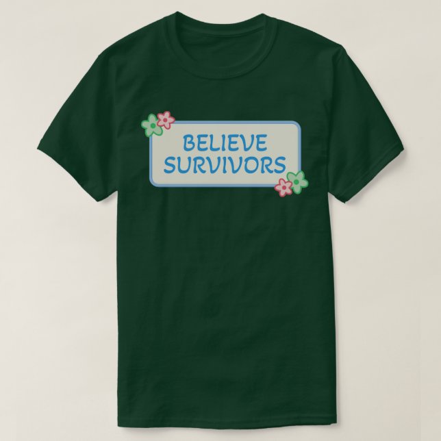 T-shirt Croire les survivants (Design devant)