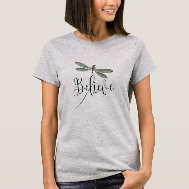 T-shirt Croire libellule (Devant)