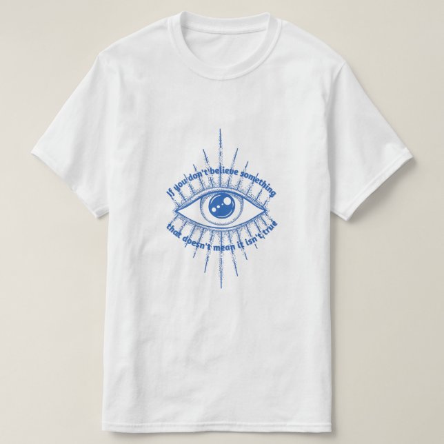 T-shirt Crois en la vérité (Design devant)