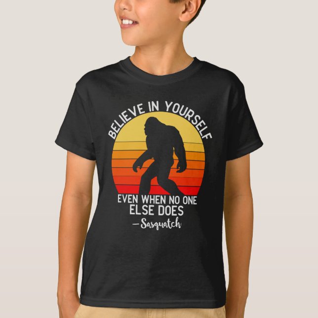 T-shirt Crois en toi-même | Bigfoot Retro (Devant)