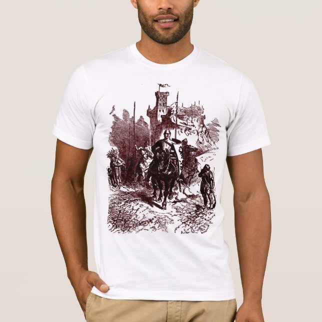 T-shirt croisades médiévales (Devant)