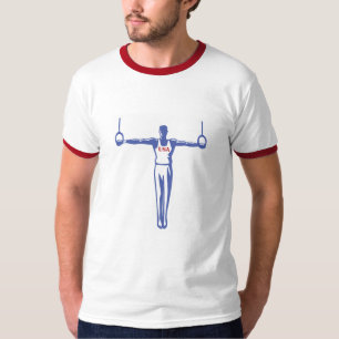 T-shirt croisé de fer