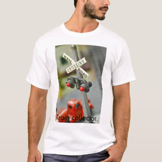 T-shirt Croisement de voie ferrée, collecteur de train