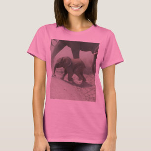 T-shirt Croisement d'éléphant africain de bébé