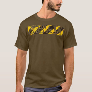 T-shirt croisement des outils lourds de dewalt