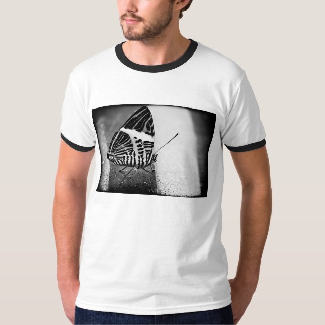 T-shirt croisement papillon (Devant)