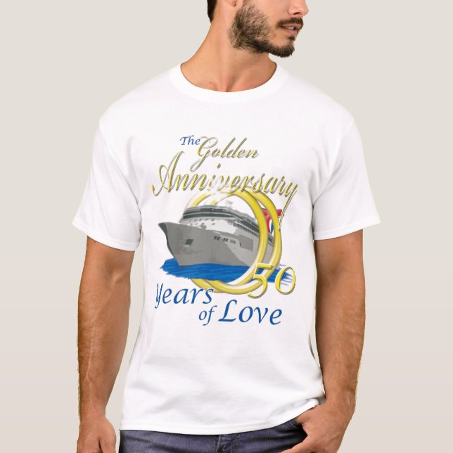 T-shirt Croisent le cinquantième anniversaire (Devant)