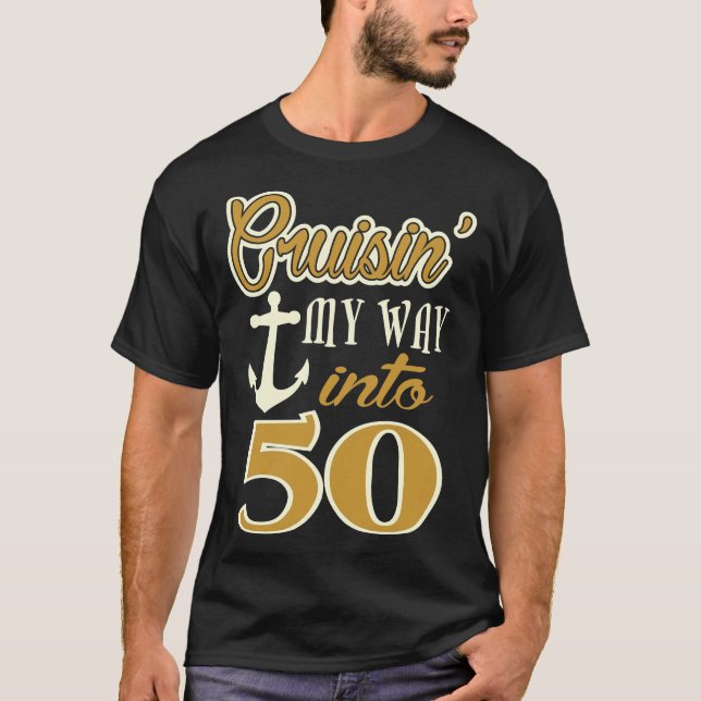 T-shirt Croiser mon chemin en 50 cadeaux (Devant)