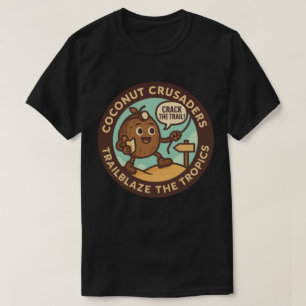 T-shirt Croisés de la noix de coco défrichent les tropique