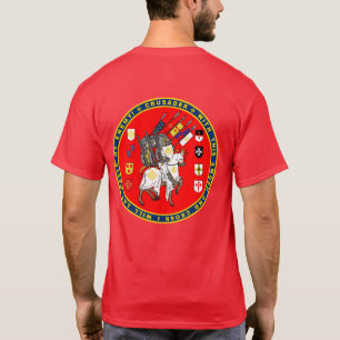 T-shirt Croisés sur la chemise de joint de mars