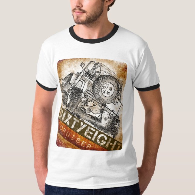 T-shirt Croiseur 1968 de terre de Toyota (Devant)