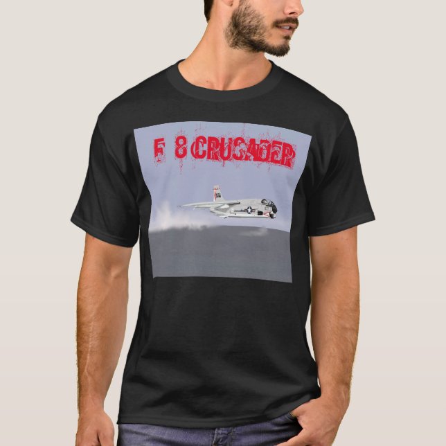 T-shirt Croiseur F-8 (Devant)