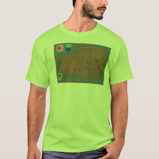 T-shirt Croiseur FJ40 de terre