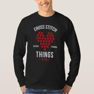 T-shirt Croisez Parce Que La Poignée Est Fun Embroi