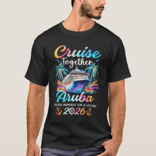 T-shirt Croisière à Aruba 2026 Vacances en famille en croi