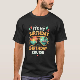 T-shirt Croisière d'anniversaire Bash ensoleillé