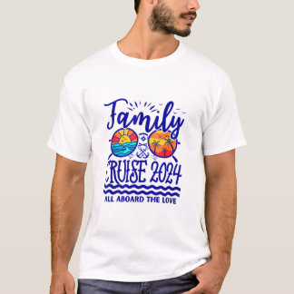 T-shirt Croisière d'anniversaire en famille