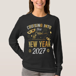T-shirt Croisière dans la nouvelle année 2027 Femmes LS