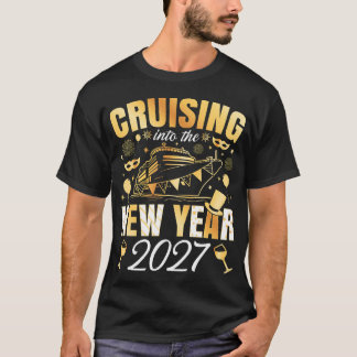 T-shirt Croisière dans la Nouvelle Année 2027 Hommes